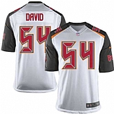 Nike Men & Women & Youth Buccaneers #54 Lavonte David White Team Color Game Jersey,baseball caps,new era cap wholesale,wholesale hats